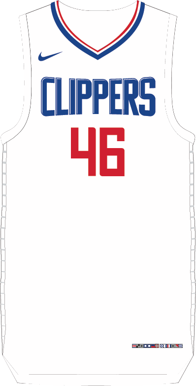 La clippers hotsell home jersey